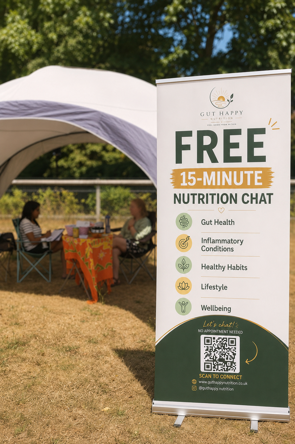 Gut Happy Nutrition drop-in session at Spencer Park